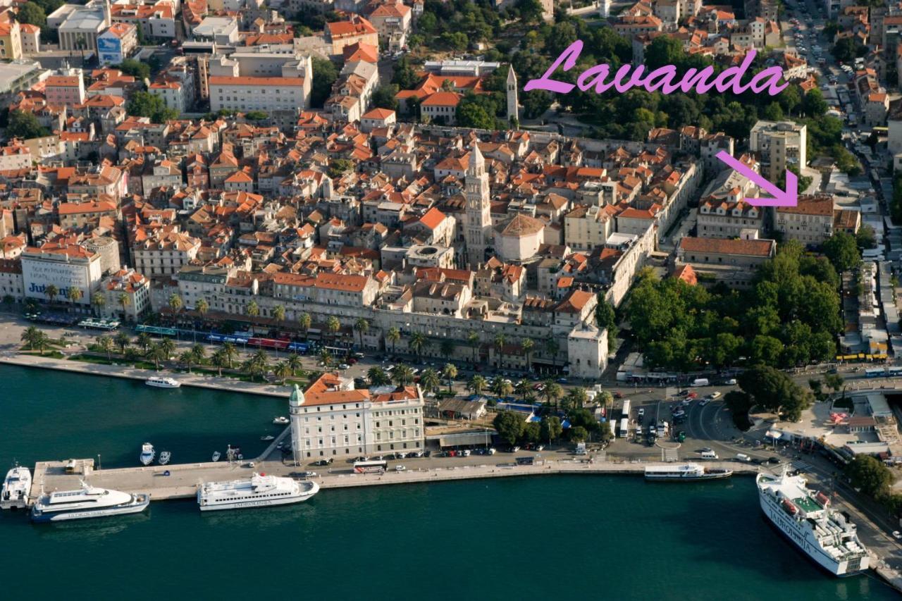 Appartamento Studio Lavanda Spalato Esterno foto